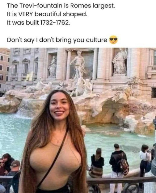 fontána Di Trevi